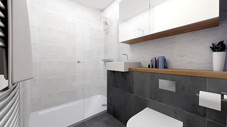 Townhouses bath room